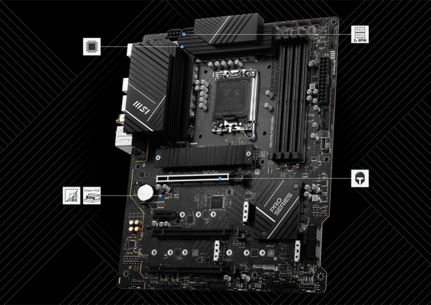 MSI PRO Z790-P WIFI DDR4 Gaming Anakart