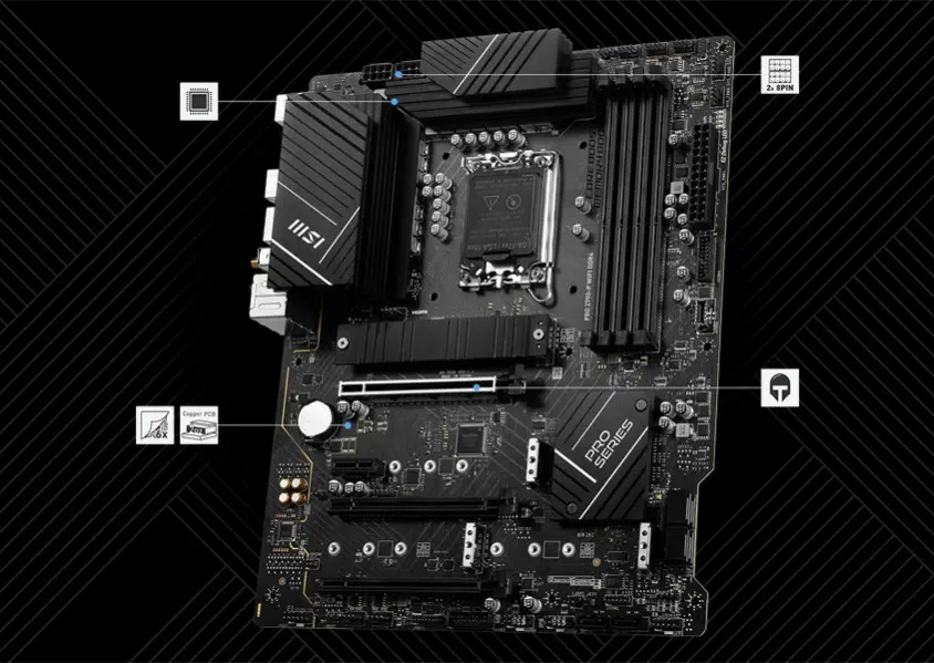 MSI PRO Z790-P WIFI DDR4 Gaming Anakart