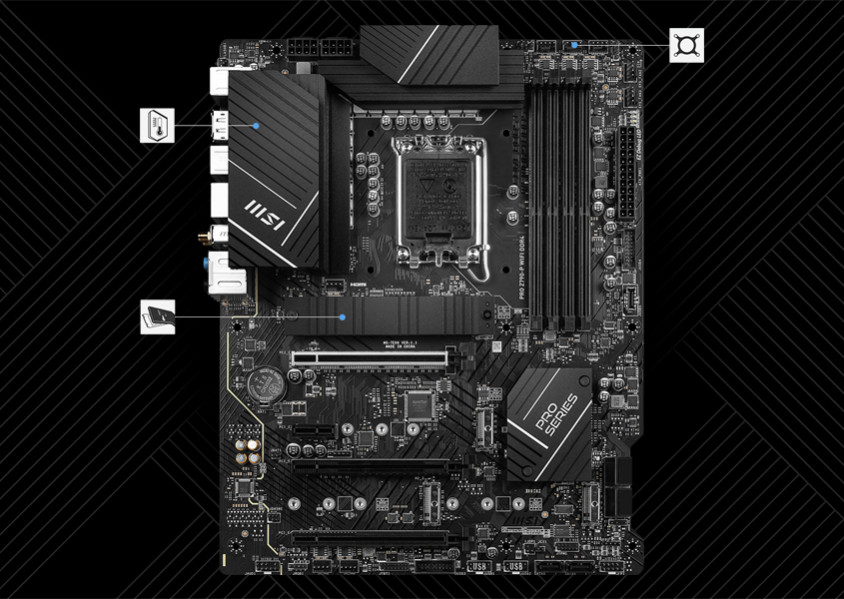 MSI PRO Z790-P WIFI DDR4 Gaming Anakart