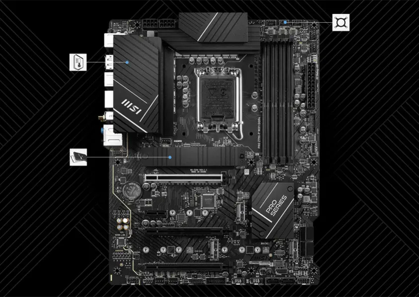 MSI PRO Z790-P WIFI DDR4 Gaming Anakart