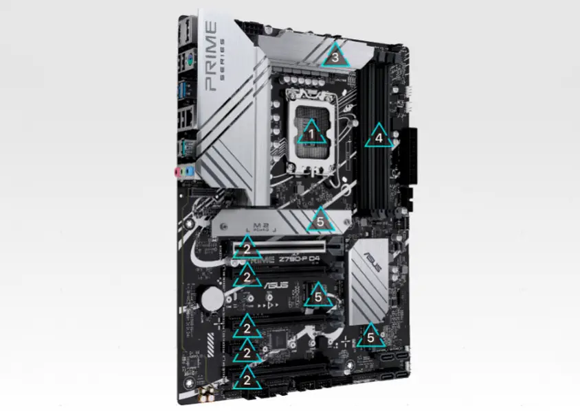 ASUS Prime Z790-P D4 Gaming Anakart