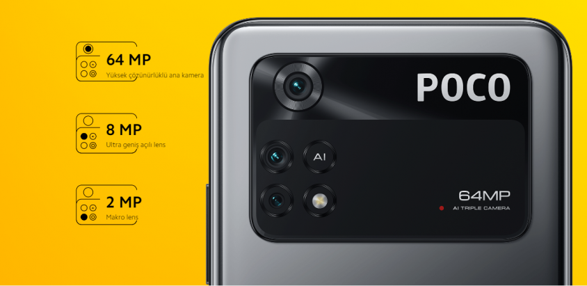 Poco M4 Pro 256GB 8GB RAM Siyah Cep Telefonu