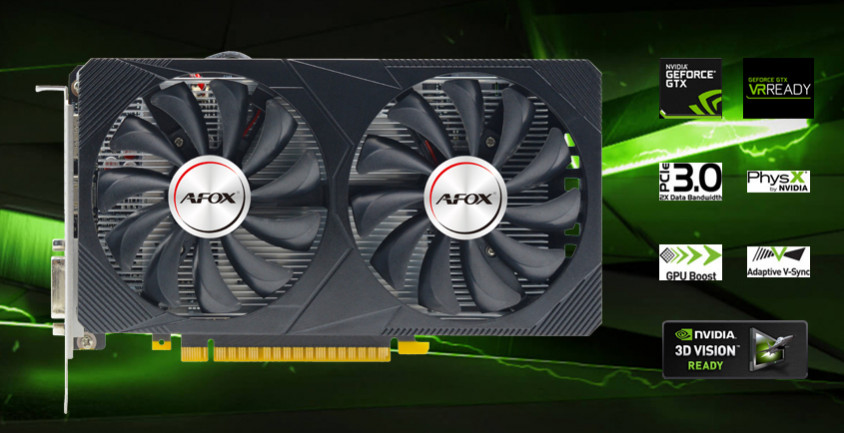 Afox GeForce GTX 1650 AF1650-4096D6H4 Gaming Ekran Kartı