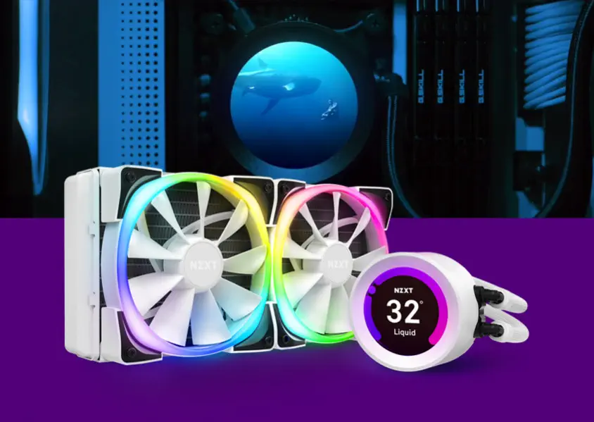 NZXT Kraken Z53 RGB RL-KRZ53-RW 240mm İşlemci Sıvı Soğutucu