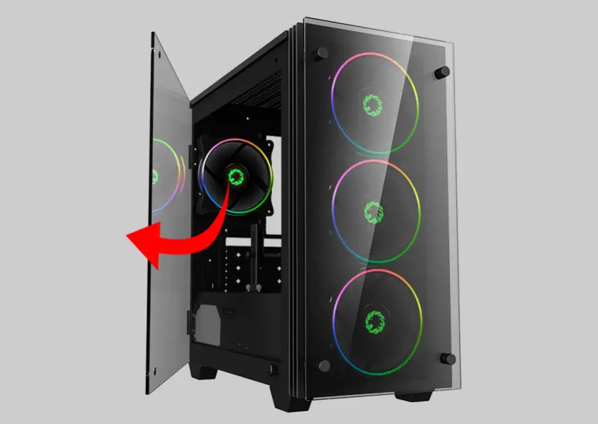 Gamemax Mini Stratos H609 650W mATX Mini-Tower Gaming Kasa