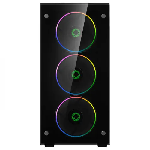 Gamemax Mini Stratos H609 650W mATX Mini-Tower Gaming Kasa