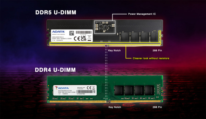 XPG Lancer AX5U5200C3816G-DCLABK 32GB DDR5 5200MHz Gaming Ram