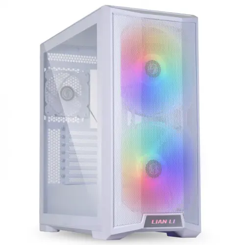 Lian Li Lancool 215 Snow Beyaz RGB Mid-Tower E-ATX Gaming (Oyuncu) Kasa (G99.LAN215W.00)