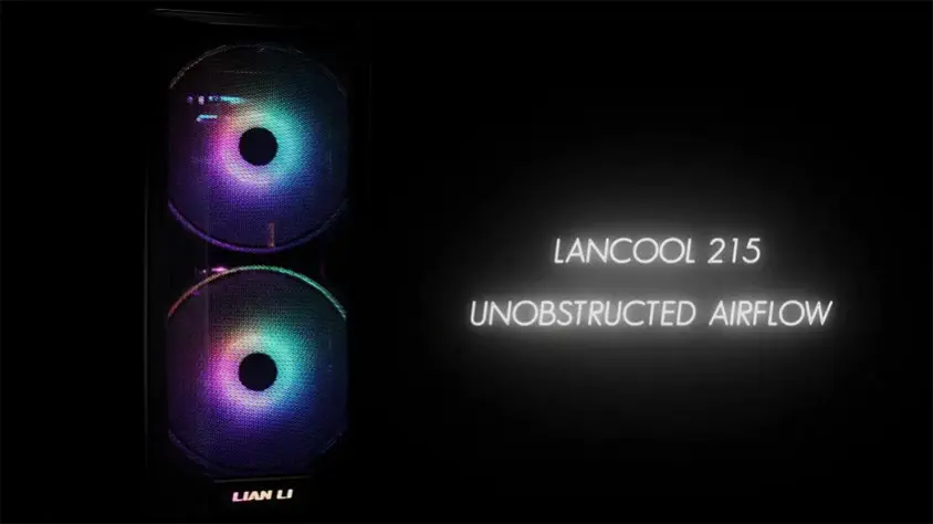 Lian Li Lancool 215 Snow Beyaz RGB Mid-Tower E-ATX Gaming (Oyuncu) Kasa (G99.LAN215W.00)