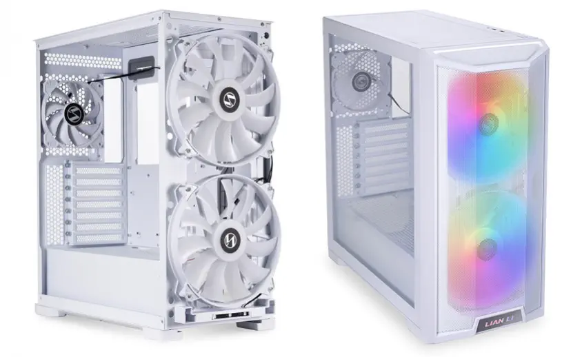 Lian Li Lancool 215 Snow Beyaz RGB Mid-Tower E-ATX Gaming Kasa