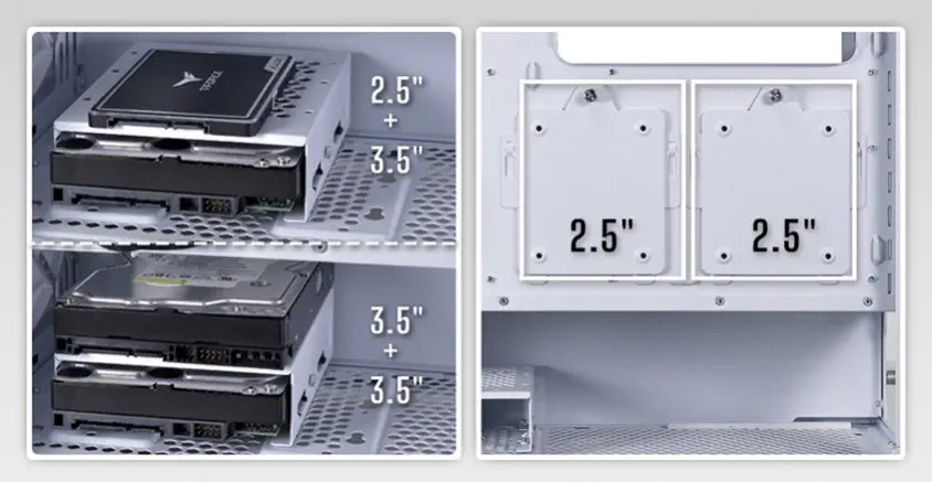 Lian Li Lancool 215 Snow Beyaz RGB Mid-Tower E-ATX Gaming Kasa