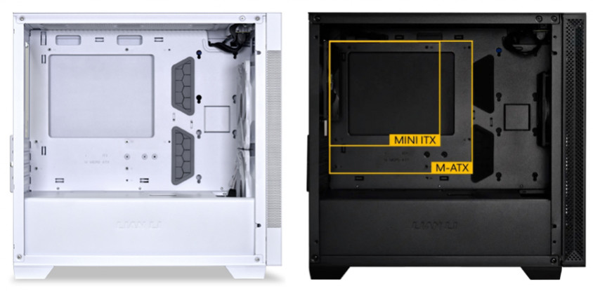 Lian Li Lancool 205M Mesh Snow mATX Mid-Tower Gaming Kasa (G99.OE744MS.10)