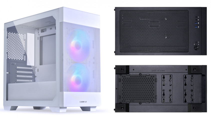Lian Li Lancool 205M Mesh Snow mATX Mid-Tower Gaming Kasa (G99.OE744MS.10)