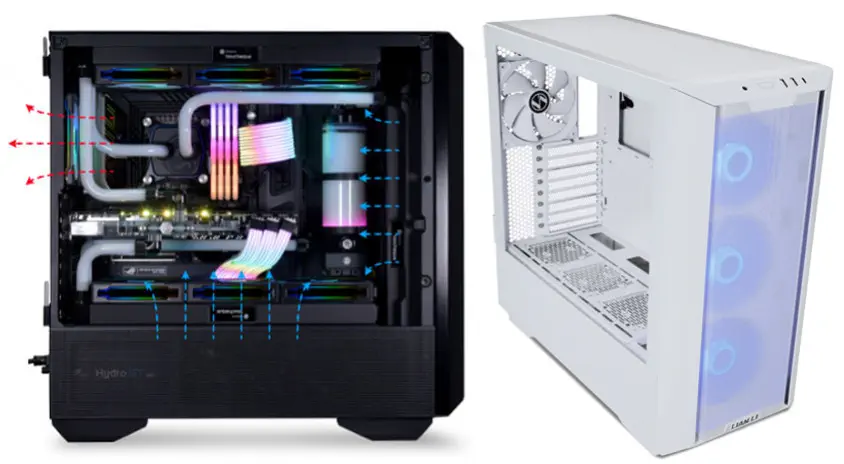 Lian Li Lancool III Beyaz RGB Mid-Tower E-ATX Gaming Kasa