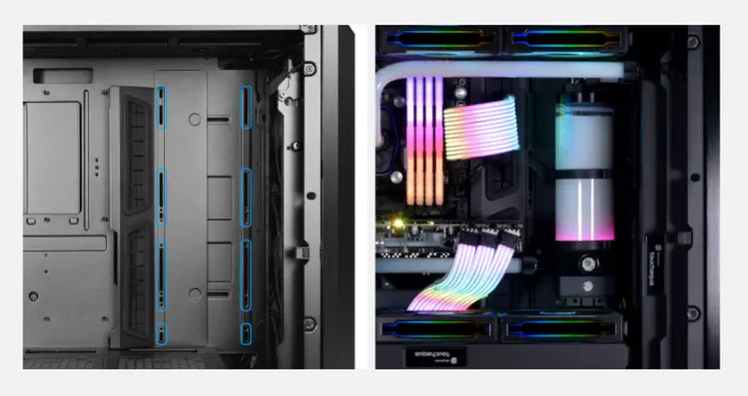 Lian Li Lancool III Beyaz RGB Mid-Tower E-ATX Gaming Kasa