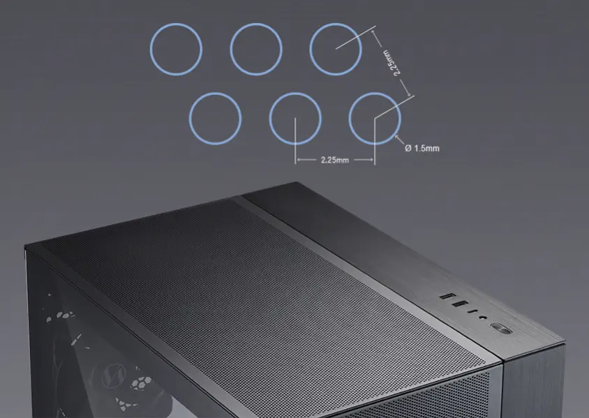 Lian Li O11 Air Mini Beyaz Mini-Tower ATX Gaming (Oyuncu) Kasa
