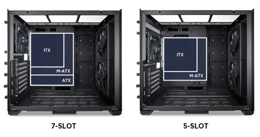 Lian Li O11 Air Mini Beyaz Mini-Tower ATX Gaming (Oyuncu) Kasa
