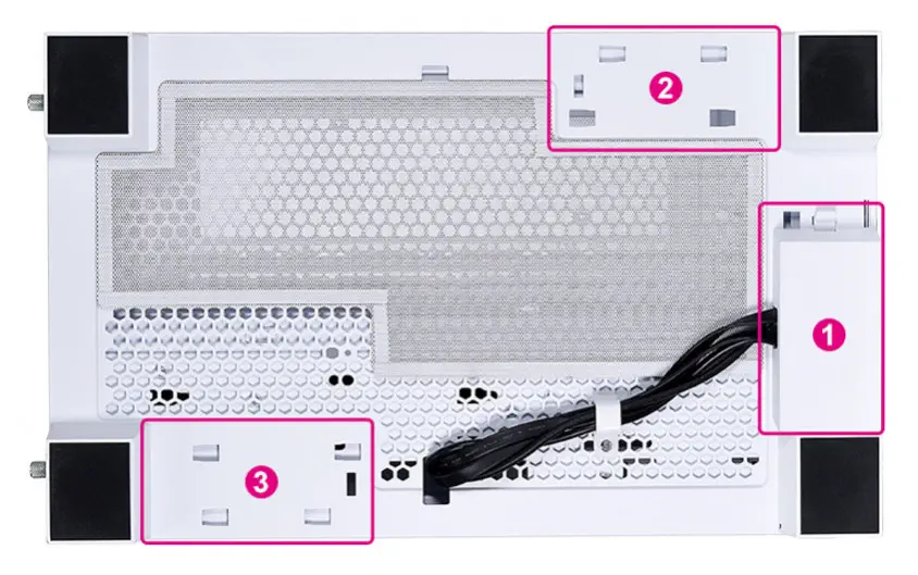 Lian Li O11D Evo Additional I/O Beyaz Kit (G89.O11DE-2W.00)