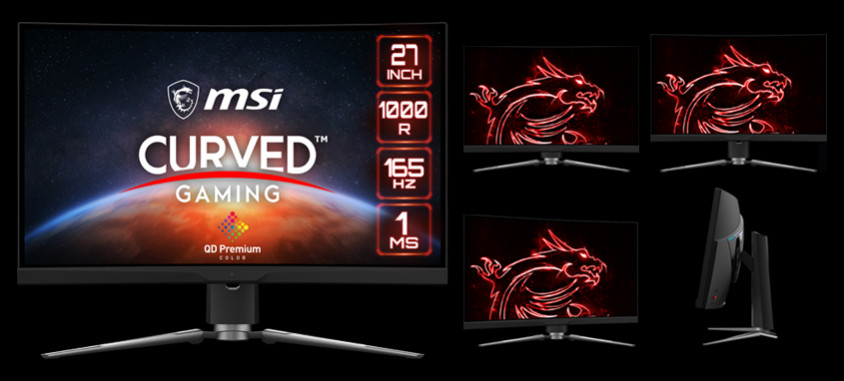 MSI MPG Artymis 273CQR QD 27” VA WQHD Curved Gaming Monitör