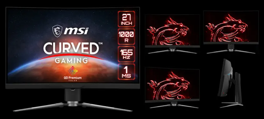 MSI MPG Artymis 273CQR QD 27” VA WQHD Curved Gaming Monitör