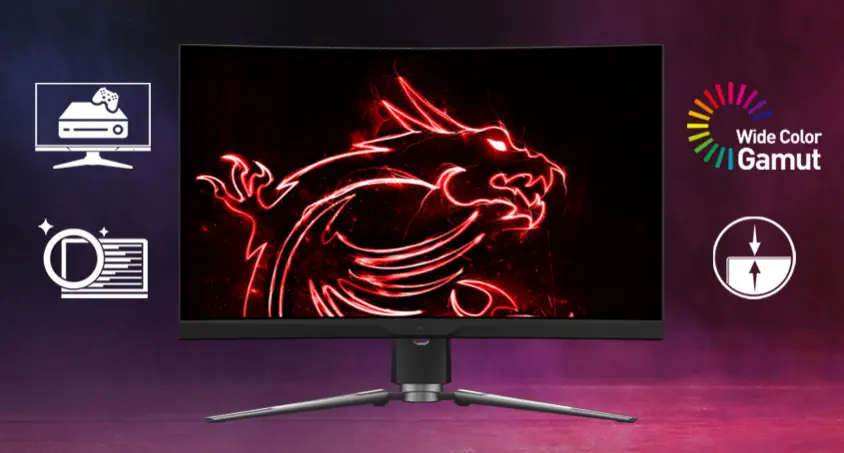 MSI MPG Artymis 273CQR QD 27” VA WQHD Curved Gaming Monitör