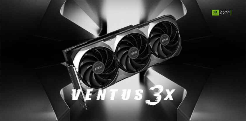 MSI GeForce RTX 4060 Ti VENTUS 3X 8G OC Gaming Ekran Kartı