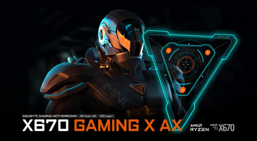 Gigabyte X670 Gaming X AX Gaming Anakart