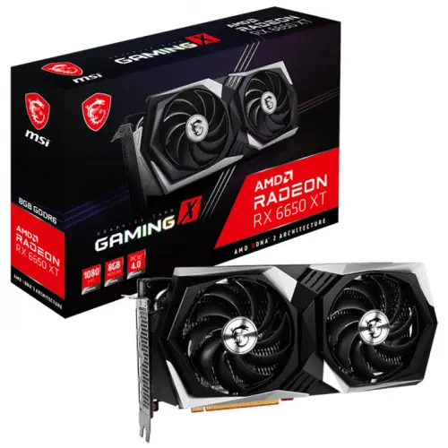 MSI Radeon RX 6650 XT GAMING X 8G Gaming Ekran Kartı