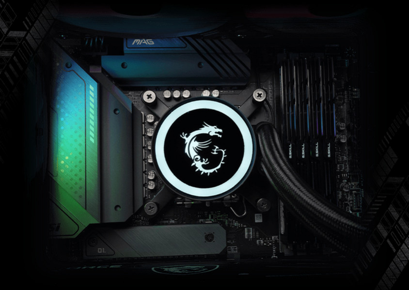 MSI MAG CORELIQUID B240 ARGB 240mm İşlemci Sıvı Soğutucu