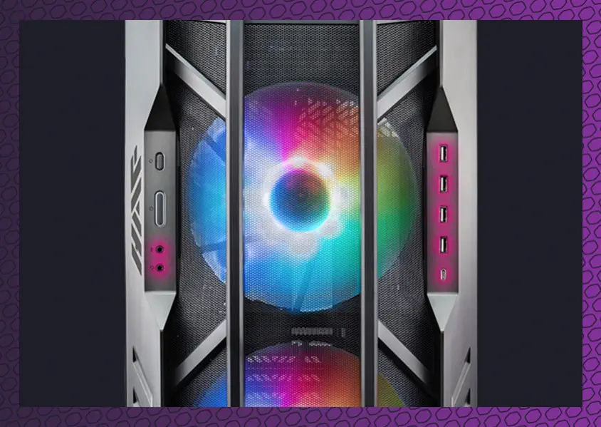Cooler Master HAF700 H700-IGNN-S00 ARGB 5 Fanlı ATX Gri Gaming Kasa