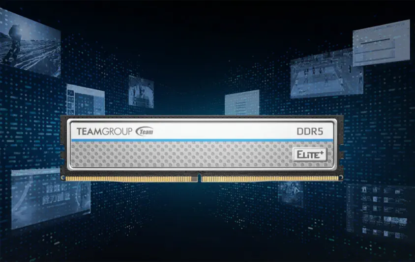 Team Elite Plus 16GB (2x8GB) 5200MHz DDR5 Siyah U-DIMM RAM