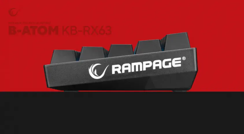 Rampage B-Atom KB-RX63 Mekanik Kablosuz Mini Gaming Klavye