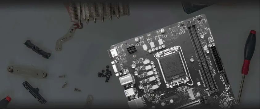 MSI PRO H610M-E DDR4 Intel H610 Soket 1700 DDR4 3200MHz mATX Gaming Anakart