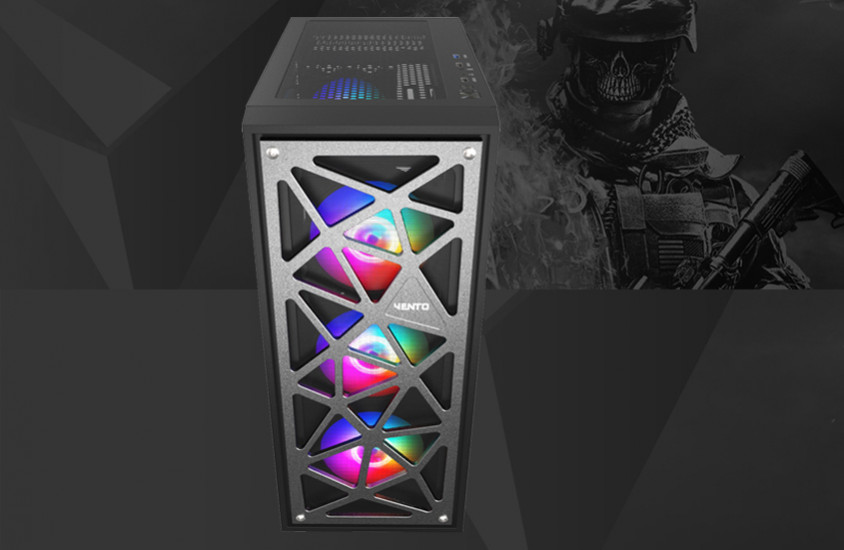Vento VG12A 650W ATX Mid-Tower Gaming Kasa
