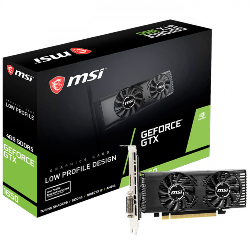 MSI GeForce GTX 1650 4GT LP Gaming Ekran Kartı