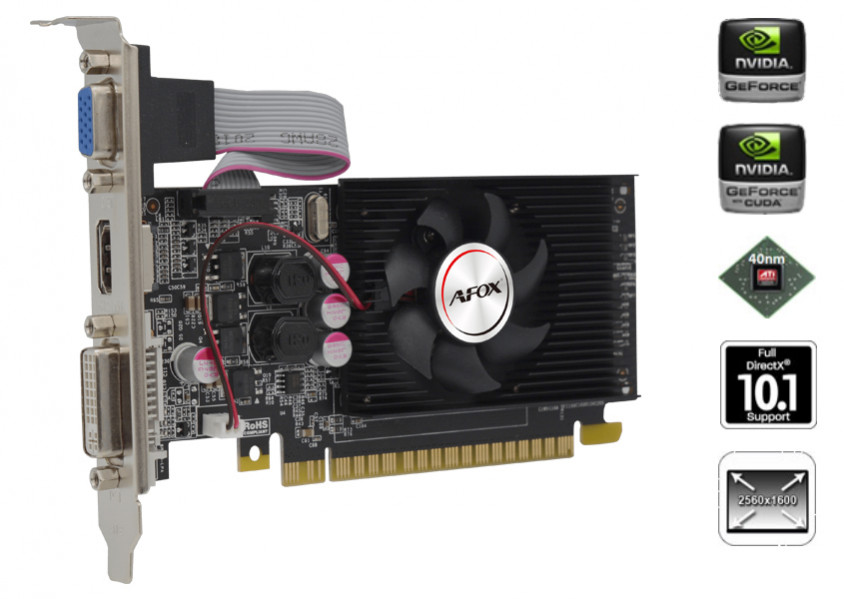 Afox GeForce G210 AF210-1024D3L5 Ekran Kartı