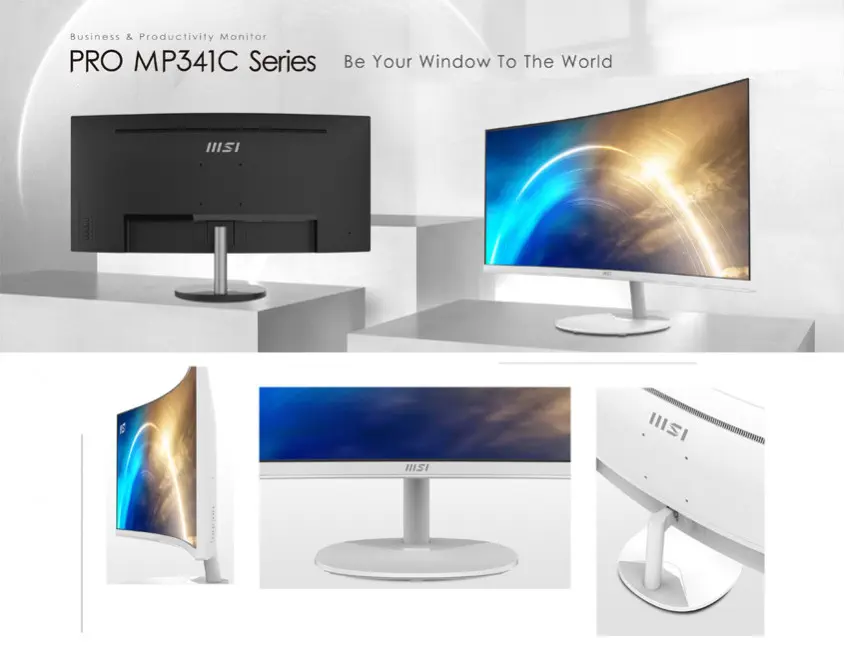 MSI Pro MP341CQW 34” VA UWQHD Curved Monitör