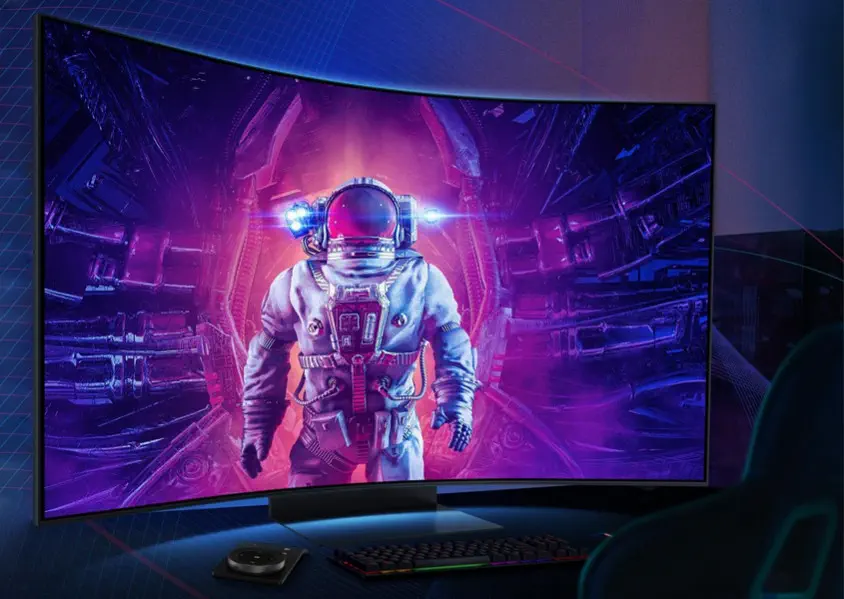 Samsung Odyssey Ark LS55BG970NUXUF 55” VA 4K UHD Curved Gaming Monitör