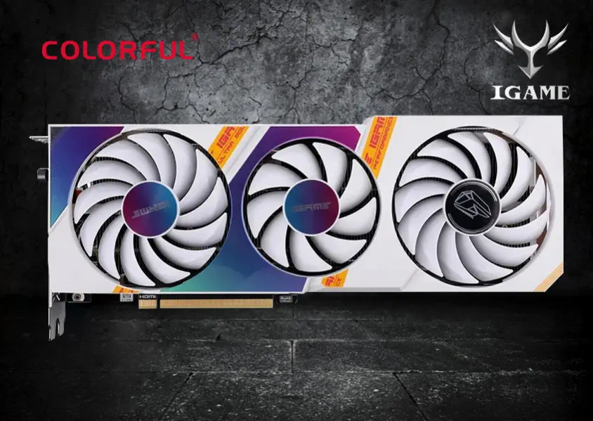 COLORFUL iGame GeForce RTX 3060 Ti Ultra W OC G6X V2-V Gaming Ekran Kartı