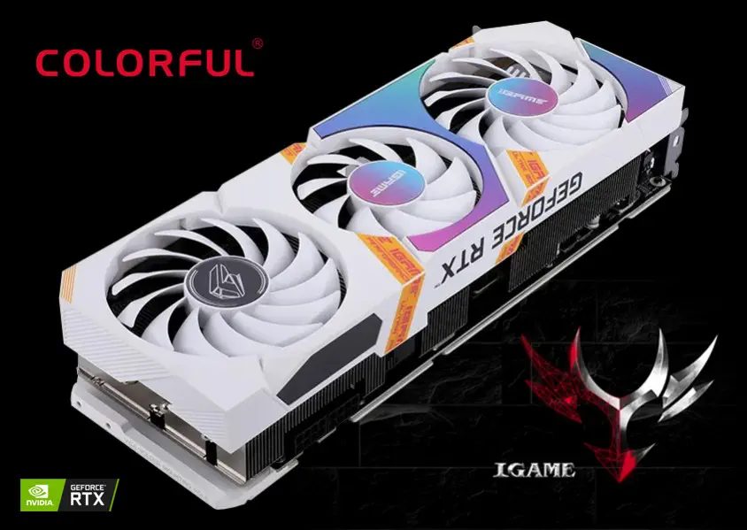 Colorful iGame GeForce RTX 3060 Ti Ultra W OC G6X V2-V Gaming Ekran Kartı