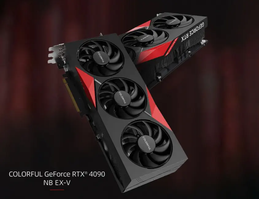 COLORFUL GeForce RTX 4090 NB EX-V Gaming Ekran Kartı