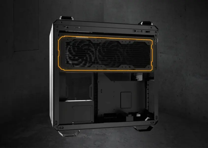 ASUS TUF Gaming GT502 Beyaz ATX Mid-Tower Gaming Kasa