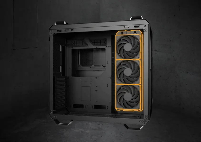 ASUS TUF Gaming GT502 Beyaz ATX Mid-Tower Gaming Kasa