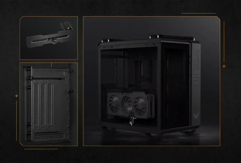 ASUS TUF Gaming GT502 Beyaz ATX Mid-Tower Gaming Kasa