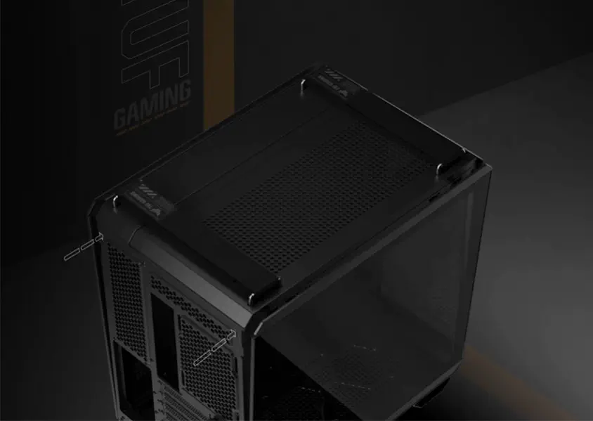 ASUS TUF Gaming GT502 Beyaz ATX Mid-Tower Gaming Kasa