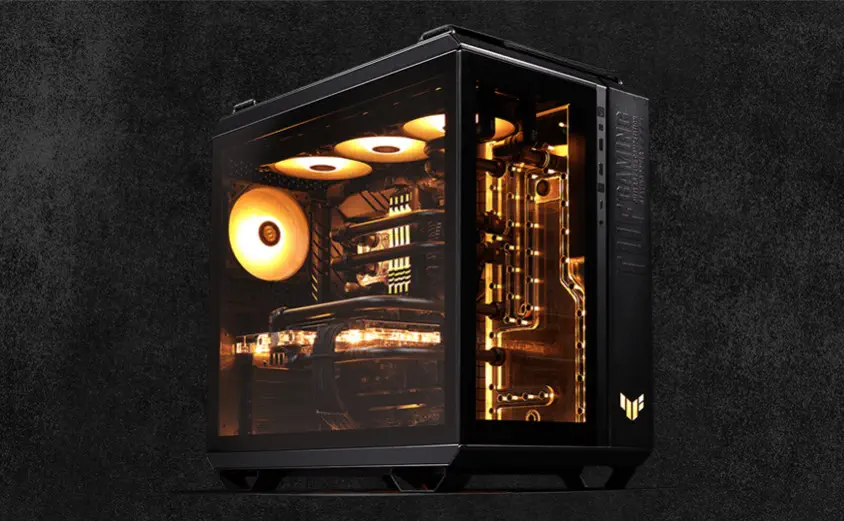 ASUS TUF Gaming GT502 Beyaz ATX Mid-Tower Gaming Kasa