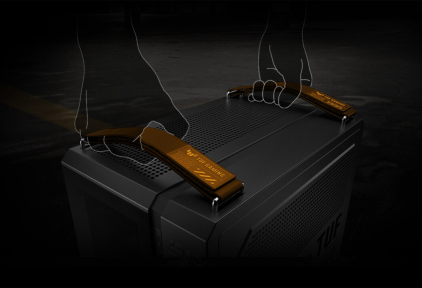 Asus TUF Gaming GT502 Siyah ATX Mid-Tower Gaming Kasa