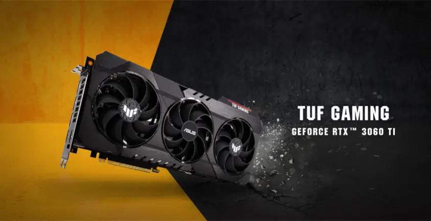 ASUS TUF-RTX3060TI-O8GD6X-GAMING Ekran Kartı