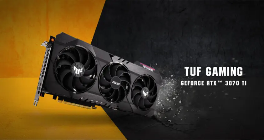 Asus TUF-RTX3070TI-O8G-V2-GAMING Ekran Kartı