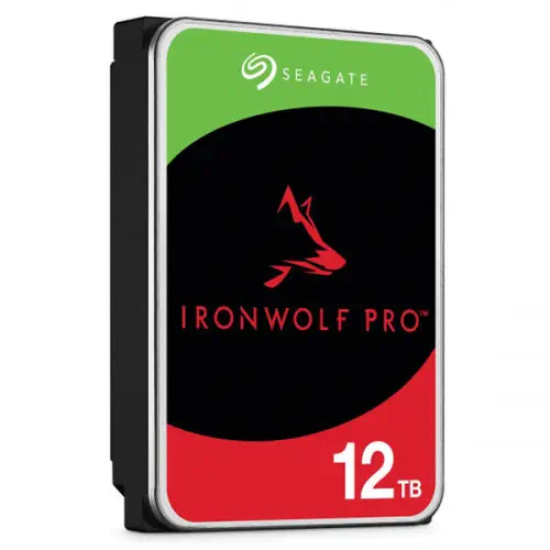 Seagate IronWolf Pro ST12000NE0008 12TB 3.5” SATA 3 NAS Harddisk